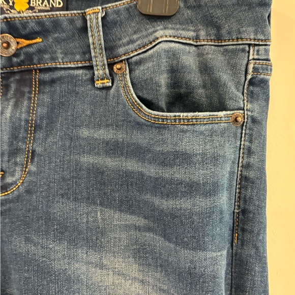 Lucky Brand Lolita boot cut Sz 8 blue jean Cotton Spandex blend Great Condition - Picture 9 of 16